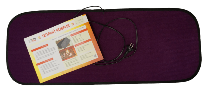 Коврик теплый STEM Energy 86*32