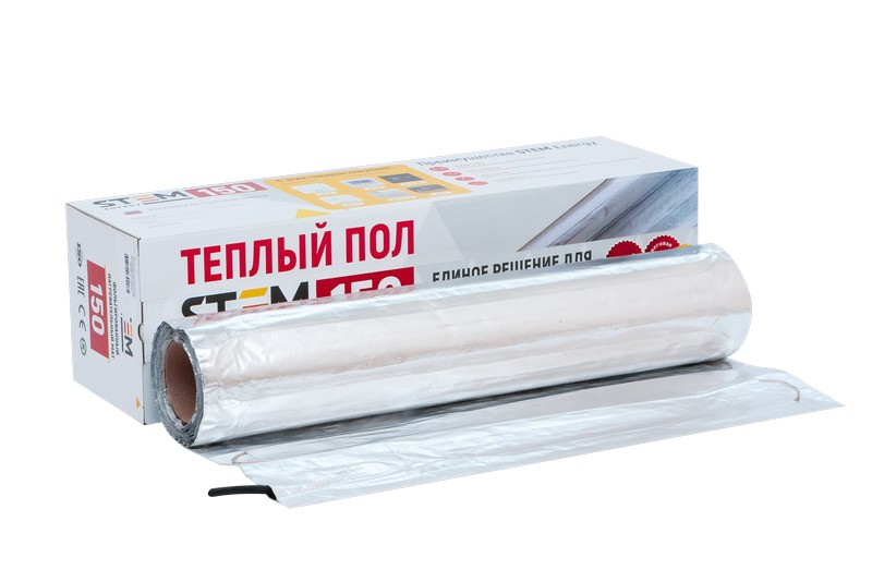 Фольгированный нагревательный мат STEM Energy 150-600-4,5